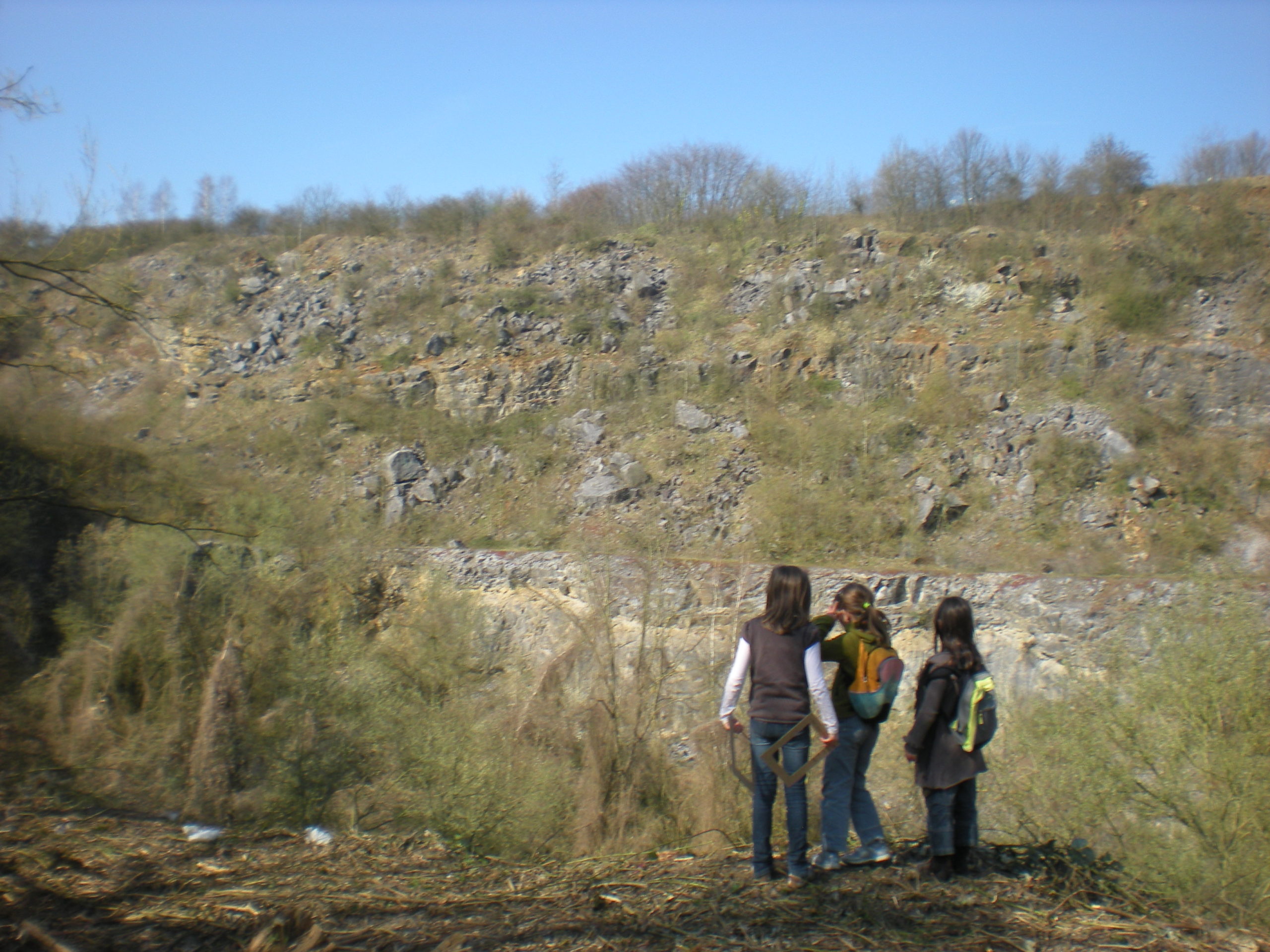 Photo formation Empreintes Découverte du CRIE et des carrières d&rsquo;Asty-Moulin