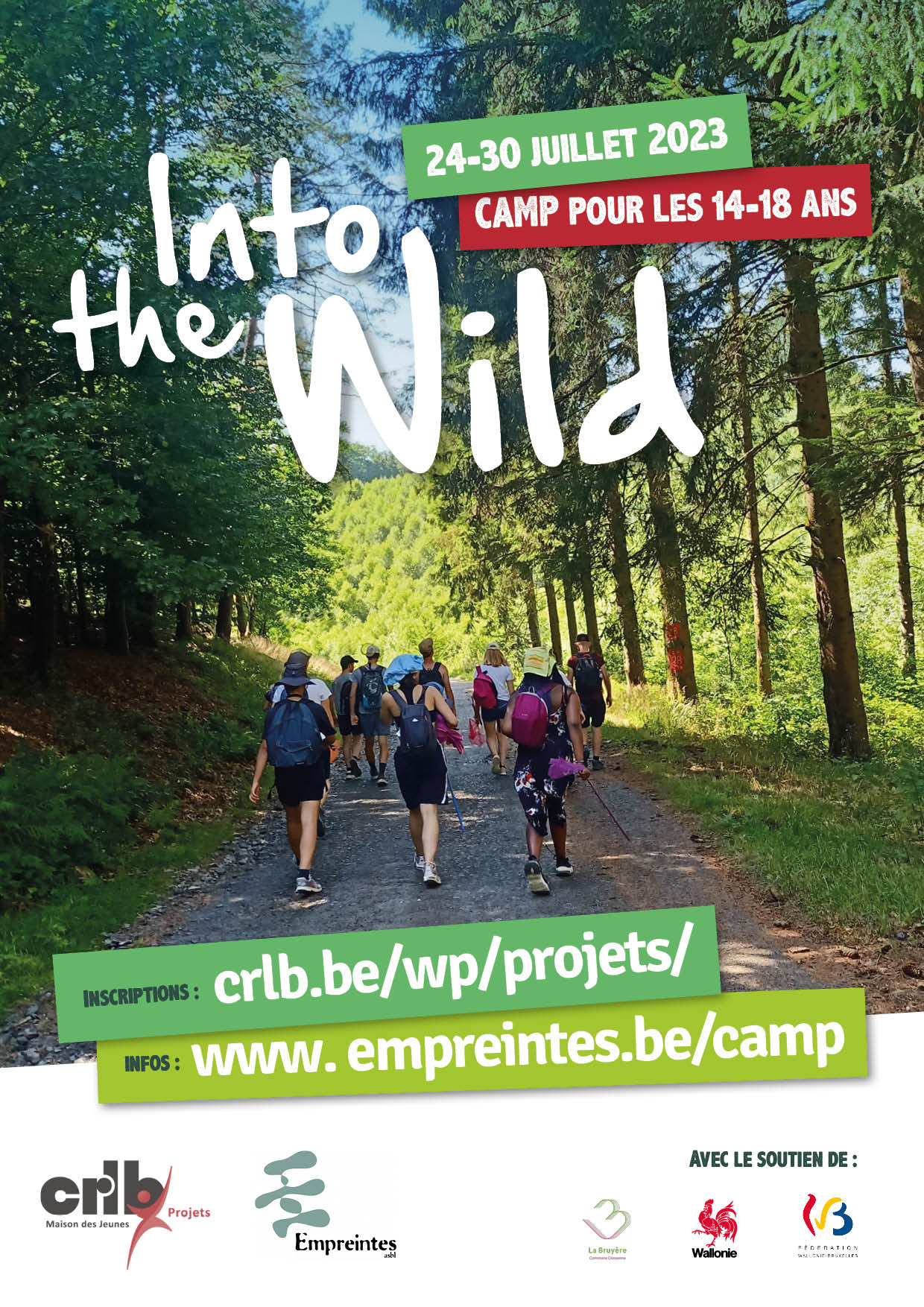Camp ados jeunes 14-18 ans nature Herbeumont