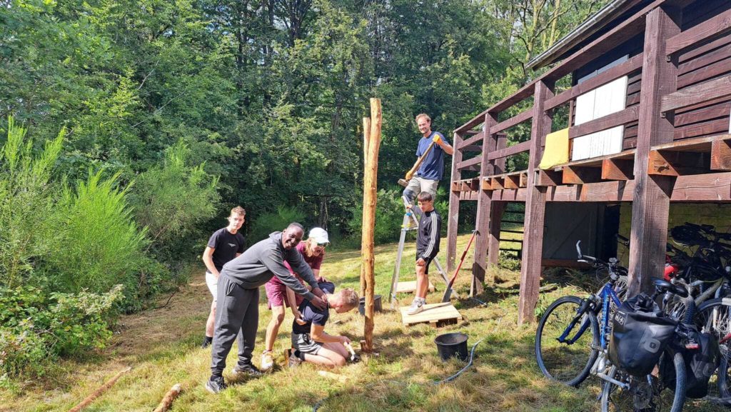 Camp jeunes ados 15-16 ans découverte technique construction