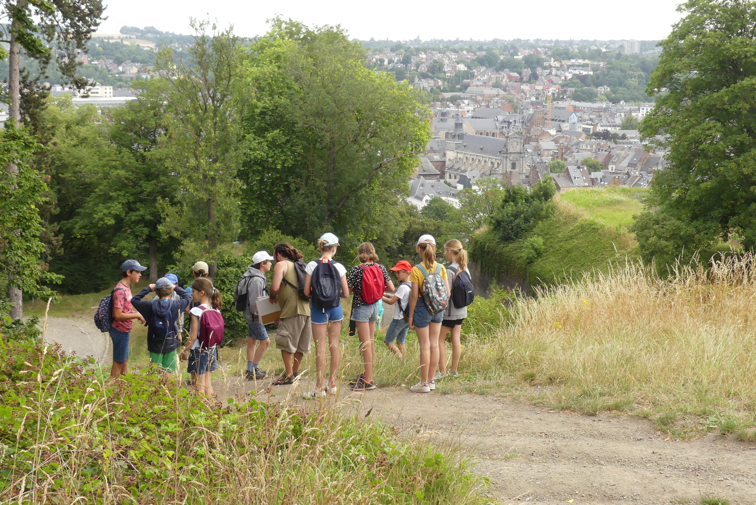 Plaine Verte Empreintes namur enfants 4-15 ans activités nature