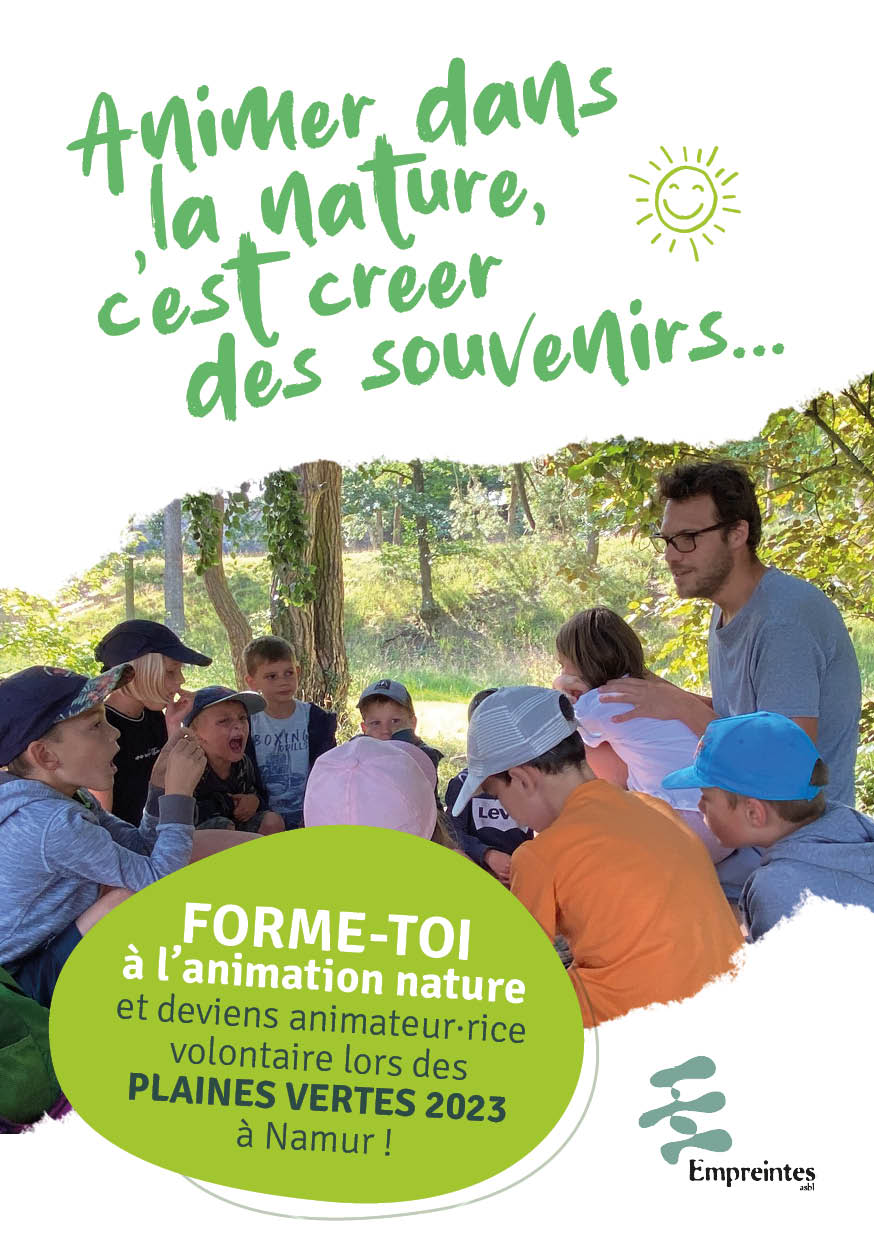 Formation animation Nature Namur 2023