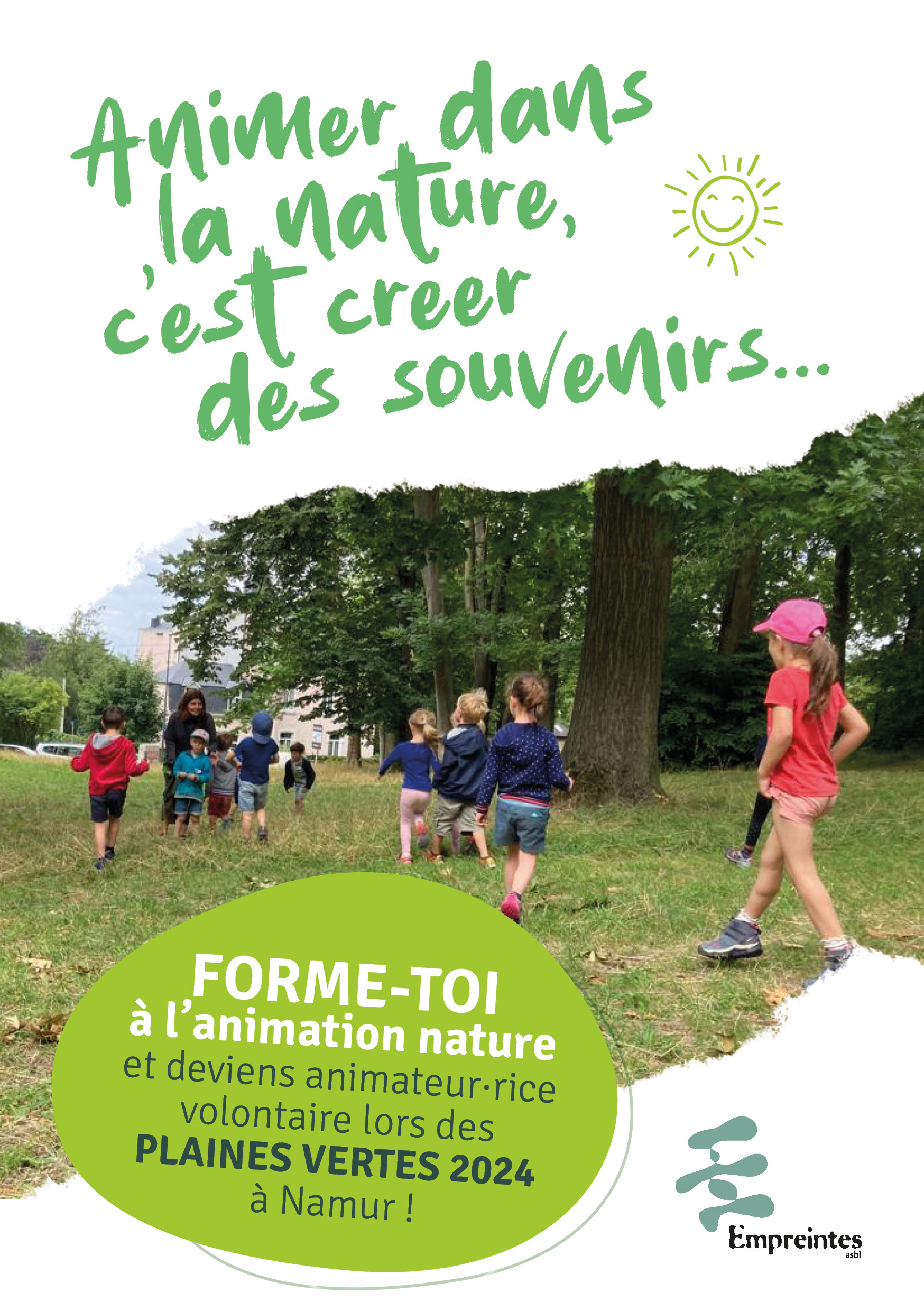 Formation animation Nature Namur 2024