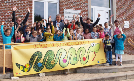 Emile le serpent mobile, activité mobilité pour les écoles primaires